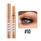 Waterproof Pearlescent Eyeshadow Pencil Stick Shimmer Highlighter Pencil Pearl Pigment Long Lasting Cream Eyes Make Up Cosmetic
