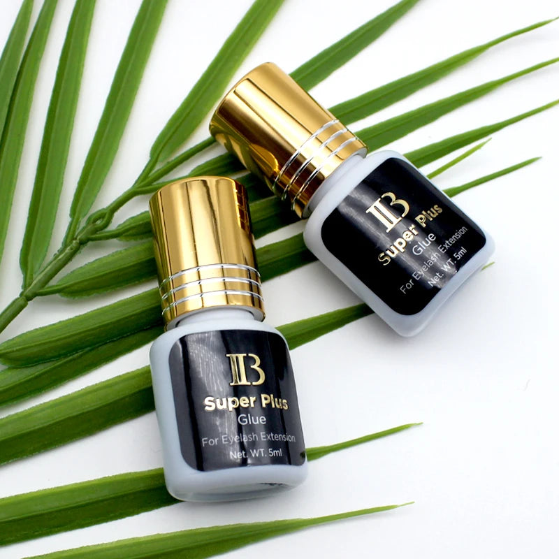 IBeauty Super Plus Glue For Eyelash Health Extension Original 5ml Black Cola Gold Cap Korea 1-2Sec Fast Dry Makeup Tools Health