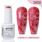Arte Clavo 15ml Rose Red Pink Color Gel Nail Polish Autumn Winter Hot Sale Long Lasting Soak Off For Manicure Nail Art Gel