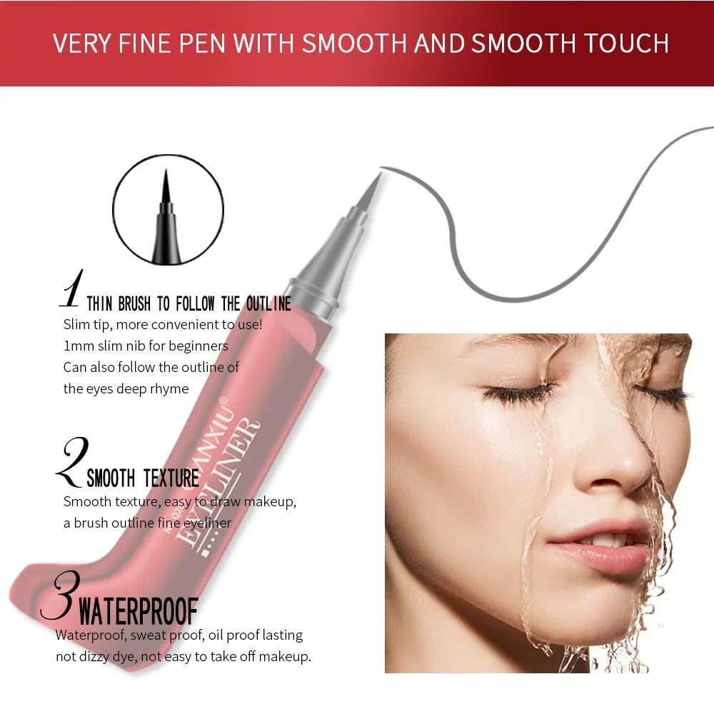 High-heeled Shoes Come with A Black Eyeliner Pen, Which Is Waterproof, Sweat-resistant and Does Not Smudge The Eyeliner.