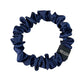 100% Pure Mulberry Silk Scrunchies Hair Bands Ties Gum Elastics Ponytail Holders Pure Color for Women Girls 19 Momme 1.5CM