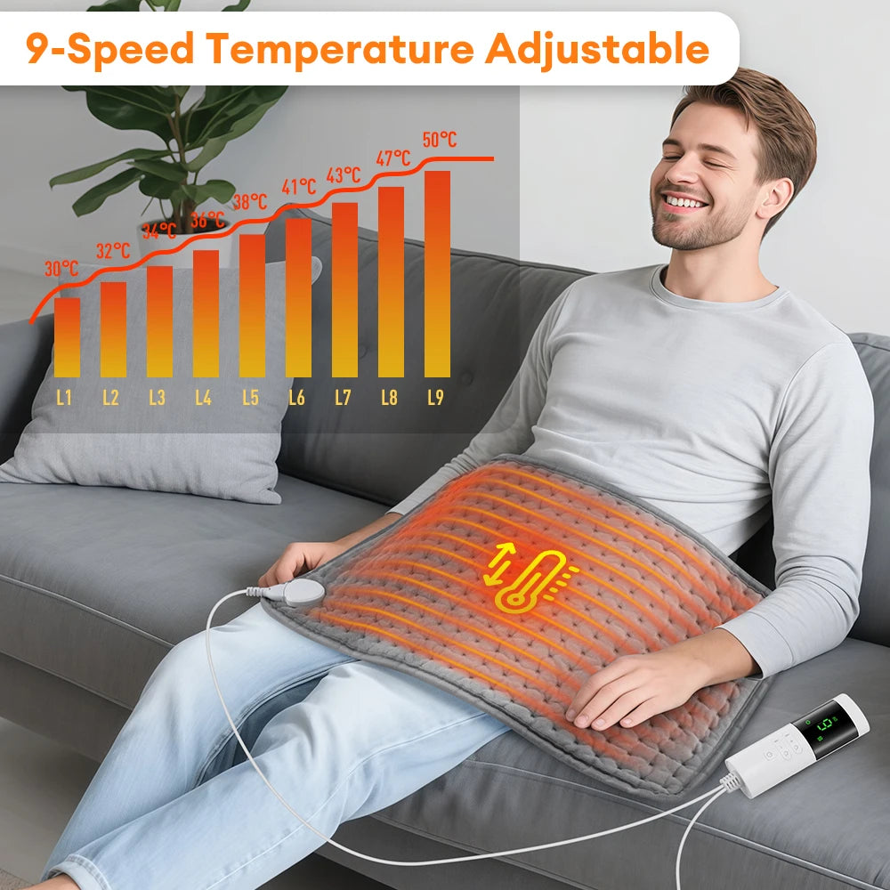 Electric Heating Pad Blanket Thermal Shoulder Abdomen Back Eliminate Fatigue Winter Warmer Home Office Constant Temperature