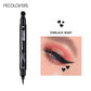 Star Liquid Eyeliner Black Moon Stamp Eye Liner Pencil 2 in 1 Waterproof Long-lasting Easy Applying Eye Eyeliner Pen Makeup
