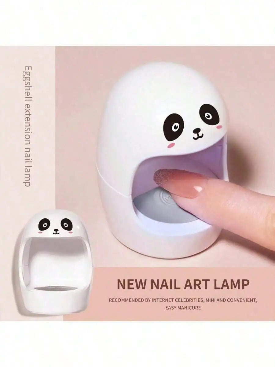 1pc 3Lamp USB Nail Dryer Pink Egg Design MINI UV LED Lamp Nail Art Manicure Tools 45S 60S Gel Polish Fast Drying Curing Light
