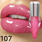 8 Color Glitter Shimmer Lip Gloss Moisturizing Lip Tinted Fuller Lip Effect Diamond Liquid Lipstick Makeup Sexy Lip Care Gifts