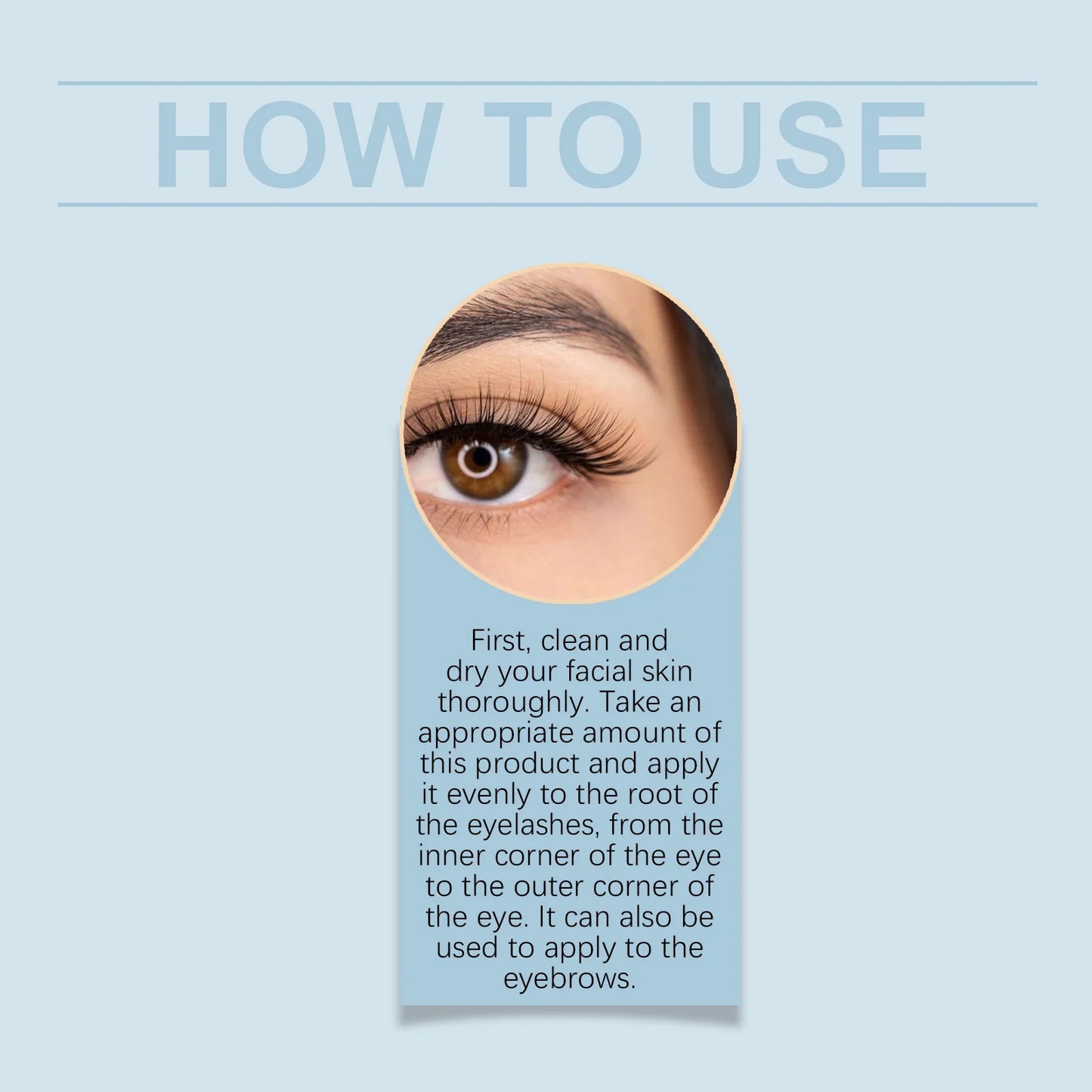 Eyelash Growth Serum Natural Ingredient Thicker Curling Lashes Lengthening Lifting Nourishing Moisturize Eyebrows Enhancer Serum