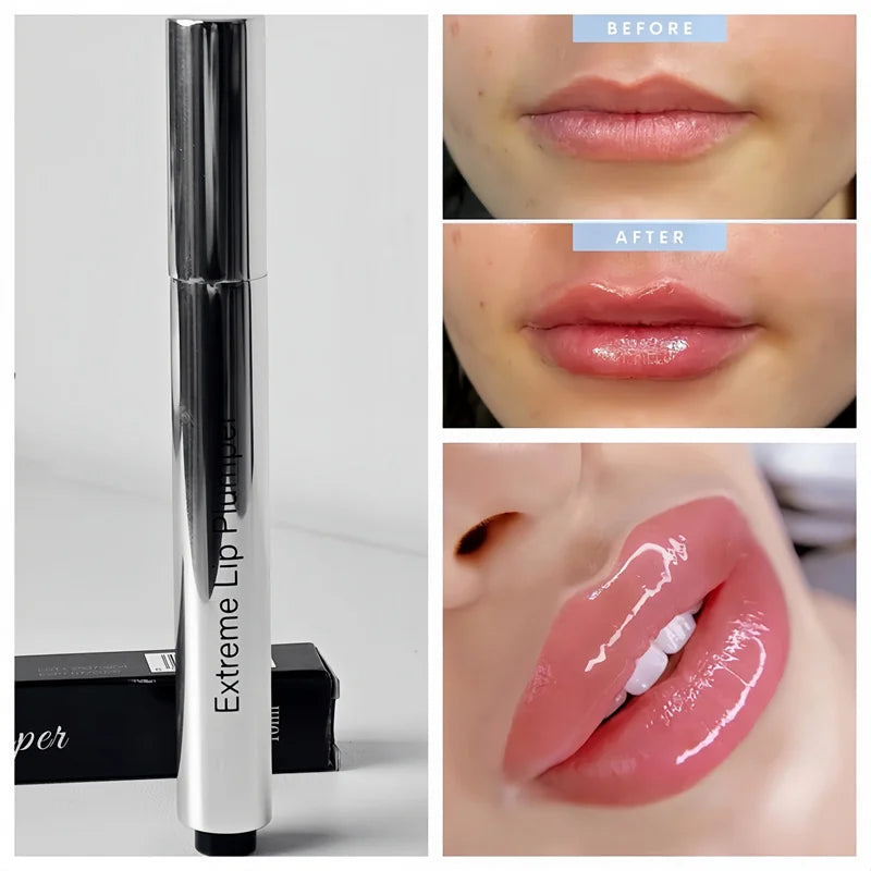 Glow Tulip Lip Plumper Spicule Plumping Lip Shot Extreme Lip Plumper Gloss Extreme Volume Serum Oil Sexy Beauty Makeup Korean