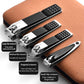 7-24pcs Manicure Tool Set Stainless Steel Cuticle Nipper Cutter Kit Professional Nail Clippers Pedicure Nail Art Grooming Tools