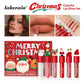 Lakerain Christmas Lip Gloss Set Long Lasting Moisturizing Waterproof Portable Travel Kit Ideal Thanksgiving Christmas Gift