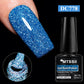 7ml Champagne Gold Sliver Reflective Nail Gel Polish Sparkling Shining Glitter Pink Red Nail Supplies Semi Permanent Gel Varnish