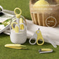 Baby Nail Clipper Set Newborn Nail Scissors File Kit Safe Anti-Pinch Portable Trimming Tools for Infant Nail Care