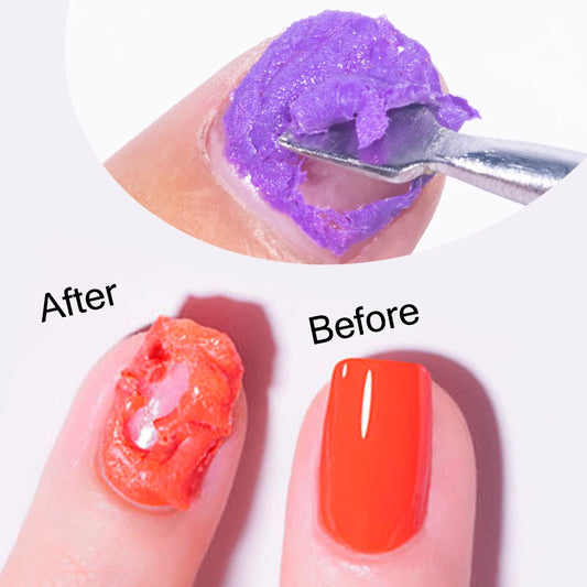 Tinovo Uno 15ML Magic Remover Professional Quick Step Nail Gel Polish Remover Burst Semi Permanent Soak Off Degreasr Cream