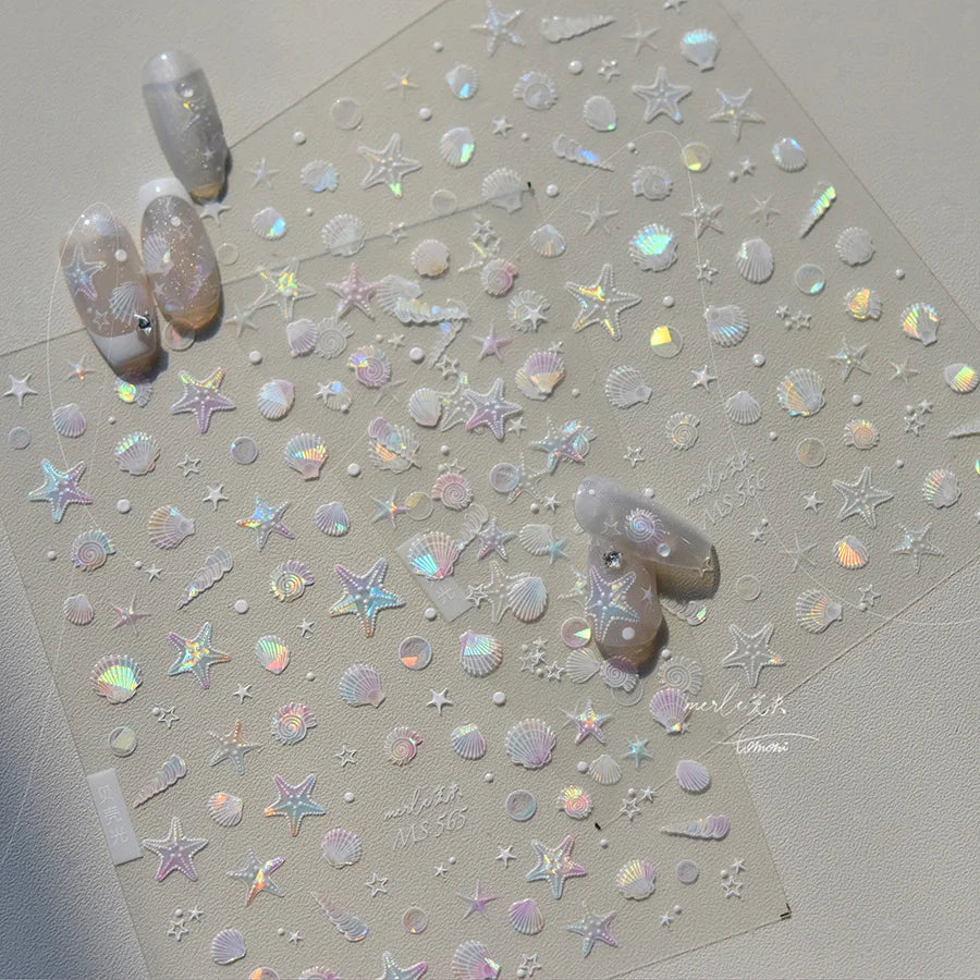 Golden Thread Butterfly Jelly Series Nail Art Stickers High Quality New Bronzing DIY Manicure Decal Decoration