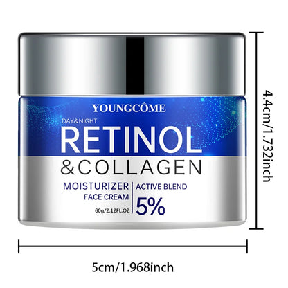 Retinol Anti-Aging Cream,Wrinkle Removal & Firming Face Moisturizer,Brightens Skin,Lifts & Smooths Fine Lines,Whitening Effect