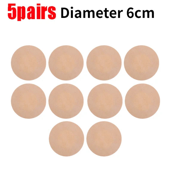 20Pcs Breast Lift Tape Adhesive Nipple Cover Bra Push Up Invisible Bra Stickers Pasties for Party Dress Underwear Accessories