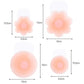 2/4PCS  Silicone Lift Up Bra Sticker Adhesive Invisible Bras Chest Patch for Women Reusable Chest Breast Petals Pads