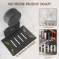 New No Need To Drill Suction Cup Bathroom Drain Soap Storage Holder Soap Dish Storage Rack Bathroom Accessories