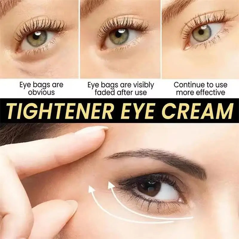 Instant Eye Bag Removal Cream Collagen Anti-Wrinkle Fade Fine Lines Firming Skin Anti Dark Circle Puffiness Brighten Eye Care