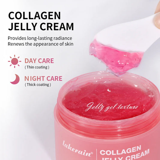 100ml Collagen Jelly Cream Niacinamide Tightening Soothing Moisturizing Anti-Aging Firmness Hydration Skincare 100ml Face Gel
