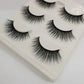 YSDO Eyelashes 3/5 Pairs Natural Long 3D Mink Lashes Fluffy Volume Mink False Eyelashes Cruelty Free Wispy Lashes Makeup Cilios