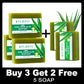 Aloe Vera Soap Bar With All Natural Ingredients, Remove Acne, Dark Spots, Brightening, Oil Control, Clean Skin, Exfoliation