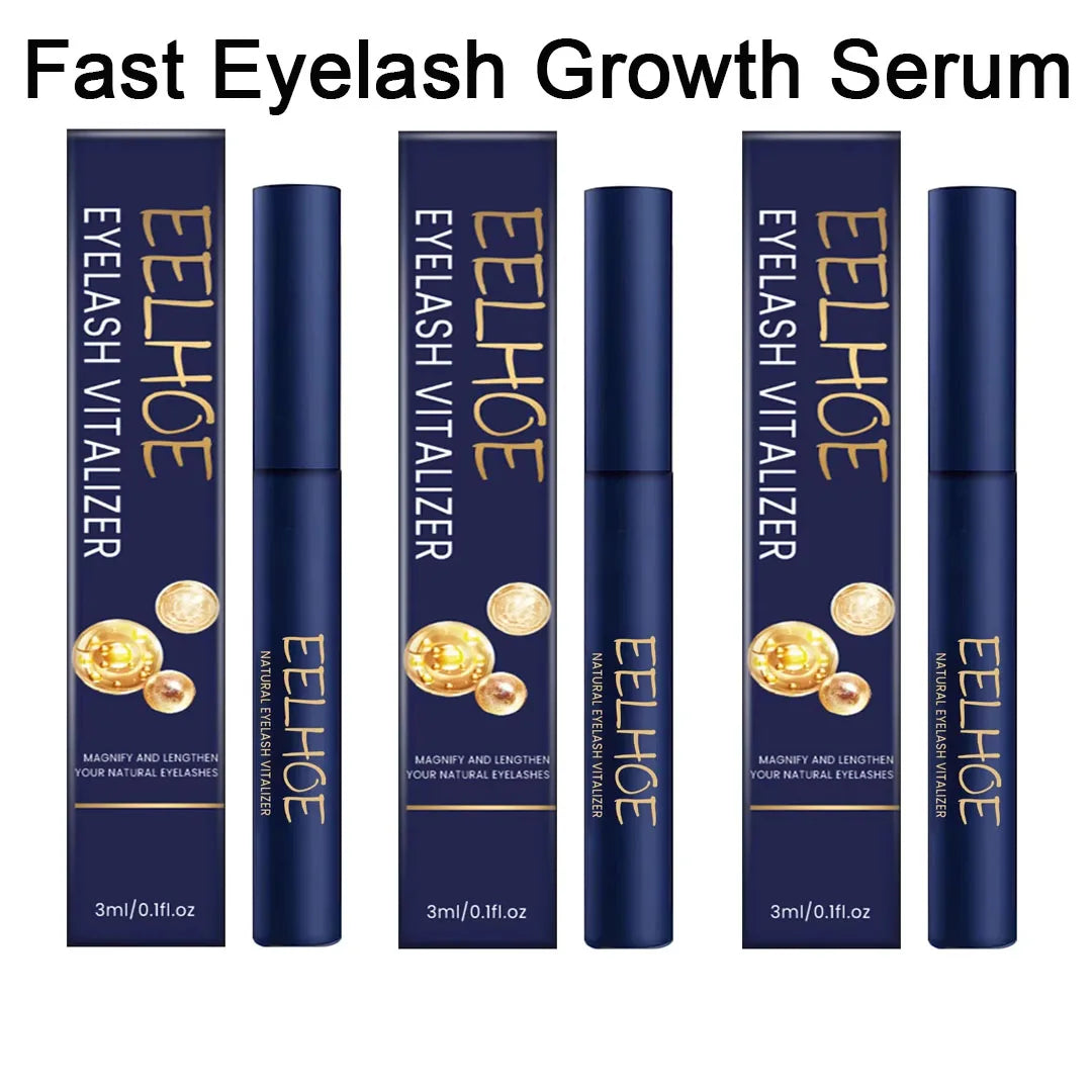 Fast Eyelash Growth Serum 7 Days Eyelash Enhancer Thicker Lashes Natural Curling Longer Fuller Makeup Lash Lift Care Products