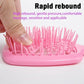 1pcs Air Cushion Hair Brush Wheat Straw Tangled Scalp Massage Comb Hollow Out Winmill Anti-static Hairbrush Salon Styling Tool