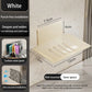 Carbon Steel Wall Mounted Soap Holder No Drilling Bathroom Soap Dish Storage Rack Self-Adhesive Soap Box for Shower Bathroom