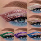 1PC Glitter Liquid Eyeliner Pencil Waterproof Purple Pink Blue Eye Liner Pen Long Lasting Quickily Drying Eyes Makeup For Women