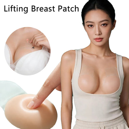 Reusable Breast Petals Lift Invisible Silicone Bra-less Pasties Pad Nipple Cover Invisible Petal Adhesive Stick on Bra for Women