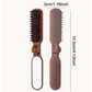 Mini Hair Brush Folding Massage Comb Head Massage Anti-Static Portable Travel Hair Brush Girl Hair Combs With Mirror
