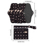 HappyFlute 6PCS/Set Bamboo Charcoal Inner Sanitary Pads With 2Pocket Wetbag+5Pcs Makeup Remove Pad&Mesh Bag Reusable Menstrual