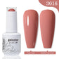 Arte Clavo 15ml Rose Red Pink Color Gel Nail Polish Autumn Winter Hot Sale Long Lasting Soak Off For Manicure Nail Art Gel