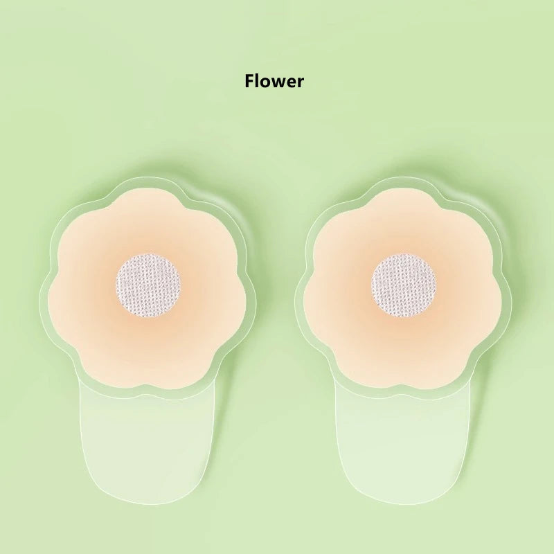 Wholesale Women Lift Up Invisible Reusable Self Adhesive Silicone Breast Lift Tape Nipple Cover Chest Paste Party Dress Bras