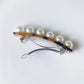 Elegant Acetate Hair Clip Imitation Pearl French Style Barrettes Hairgrip Daily Headwear Women Hair Accessories