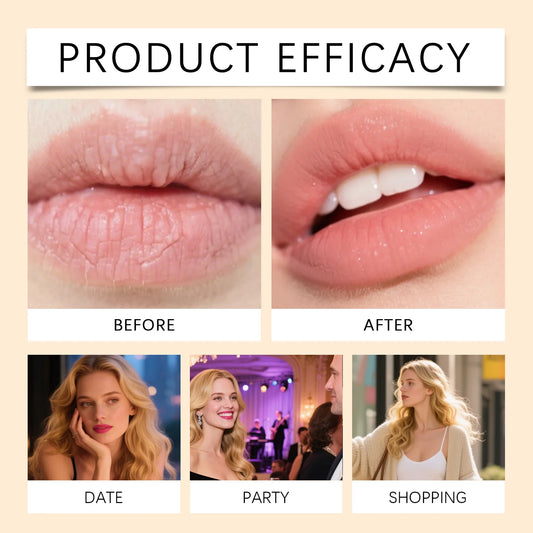 Collagen Lip Mask 60g Overnight Lip Treatment for Dry Chapped Lips Hydrating Lip Care Lip Balm Moisturizing Barrier Protection