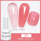 PUENTE Pearl Color Builder Nail Gel Polish Hema Free Shell Thread Glitter Nail Extension Semi-Permanent Construction Gel Varnish
