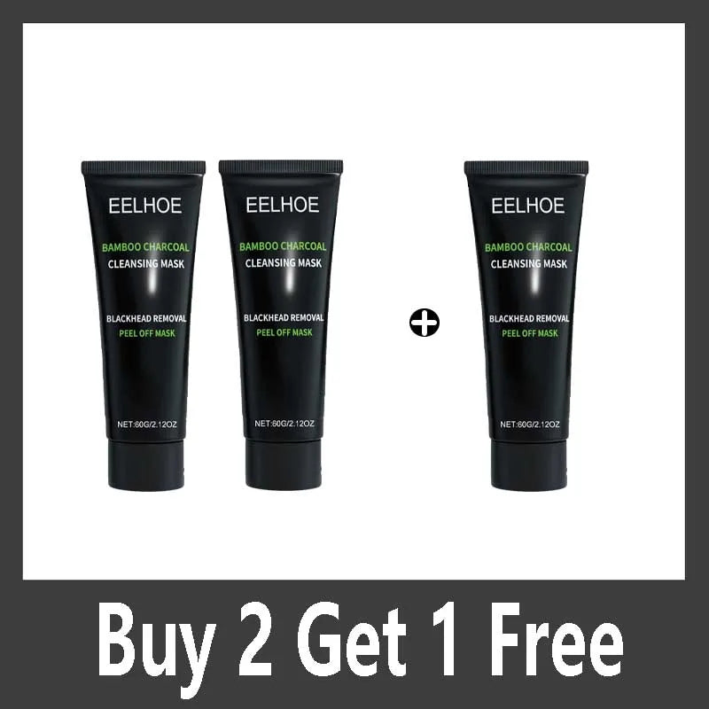 Bamboo Charcoal Tear-off Mask Blackhead Remover Deep Cleanig Purifying Shrink Pores Cream Exfoliator Peel Mud Mask Skin Care