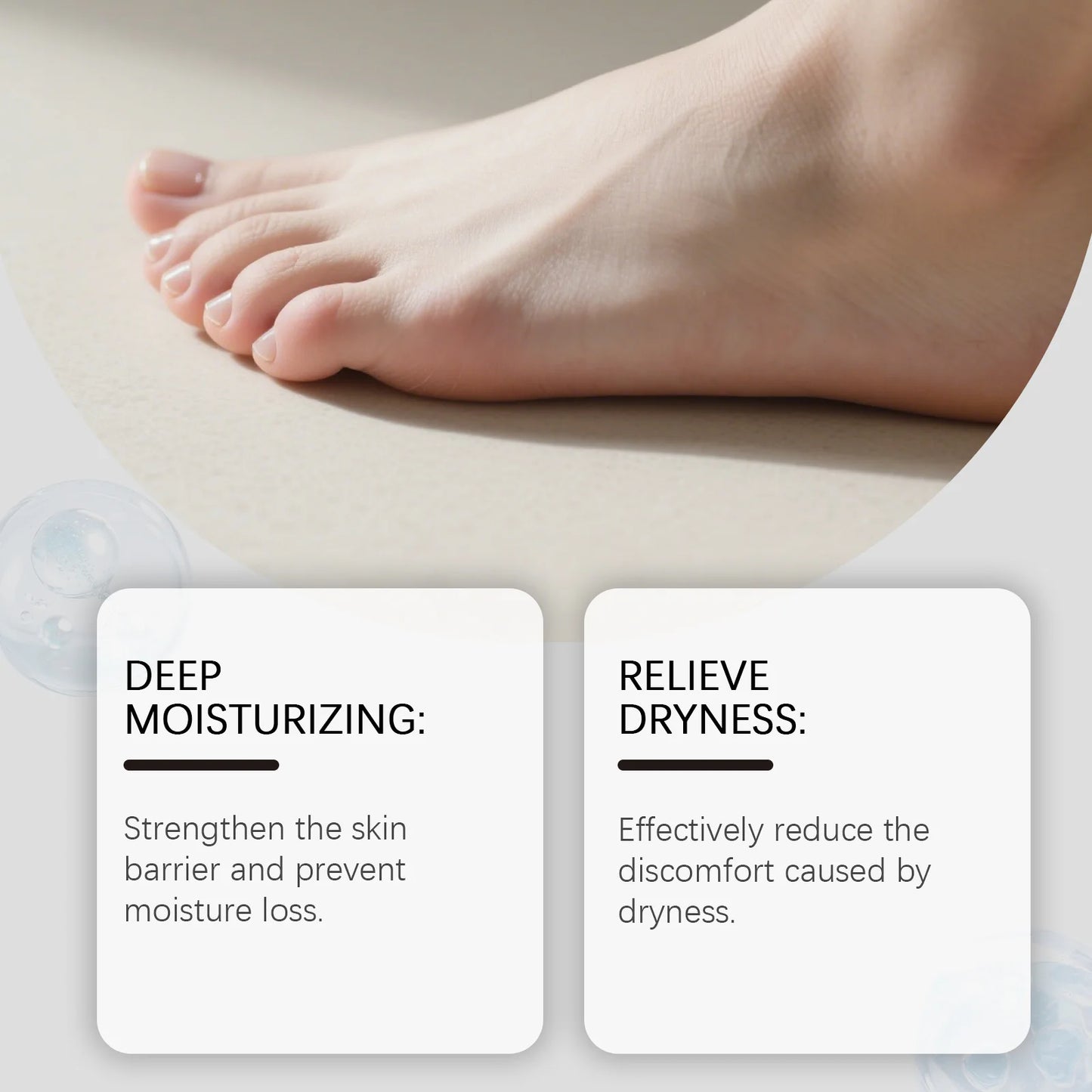 Christmas Hand Foot Cream Repair Softening Dry Cracked Durable Moisturizer Travel Hydrating Nourishing Balm Autumn Winter Gift