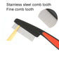 Head Lice Comb Lice Nit Removal Hair Comb Stainless Steel Fine Tooth Comb Lice Comb Professional Head Lice Nit Removal Hair Comb