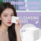 100/600Pcs Disposable Makeup Removal Cotton Pads for Facial Cleaning Wet Application Portable Double-sided Cosmetic Cotton Pads