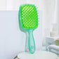 1pcs Tangled Hair Comb Detangling Hair Brush Massage Combs Hollow Out Wet Curly Hair Brushes Home Salon DIY Combs Hairdressing