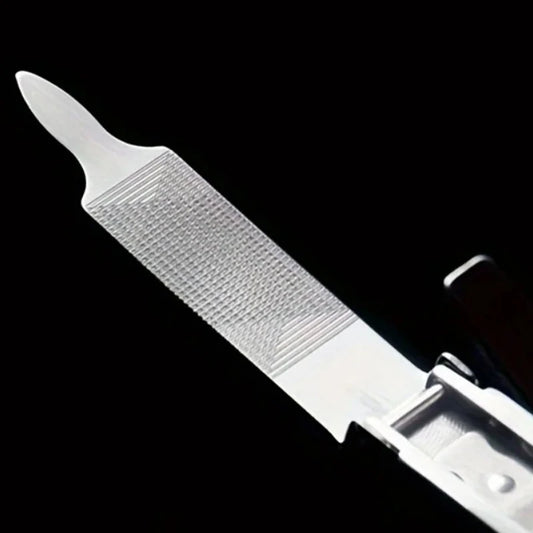 Ultra Thin Nail Clippers Collapsible Portable Travel Fingernail Keychain Scissors Cutter Stainless Steel Manicure Tools Kits