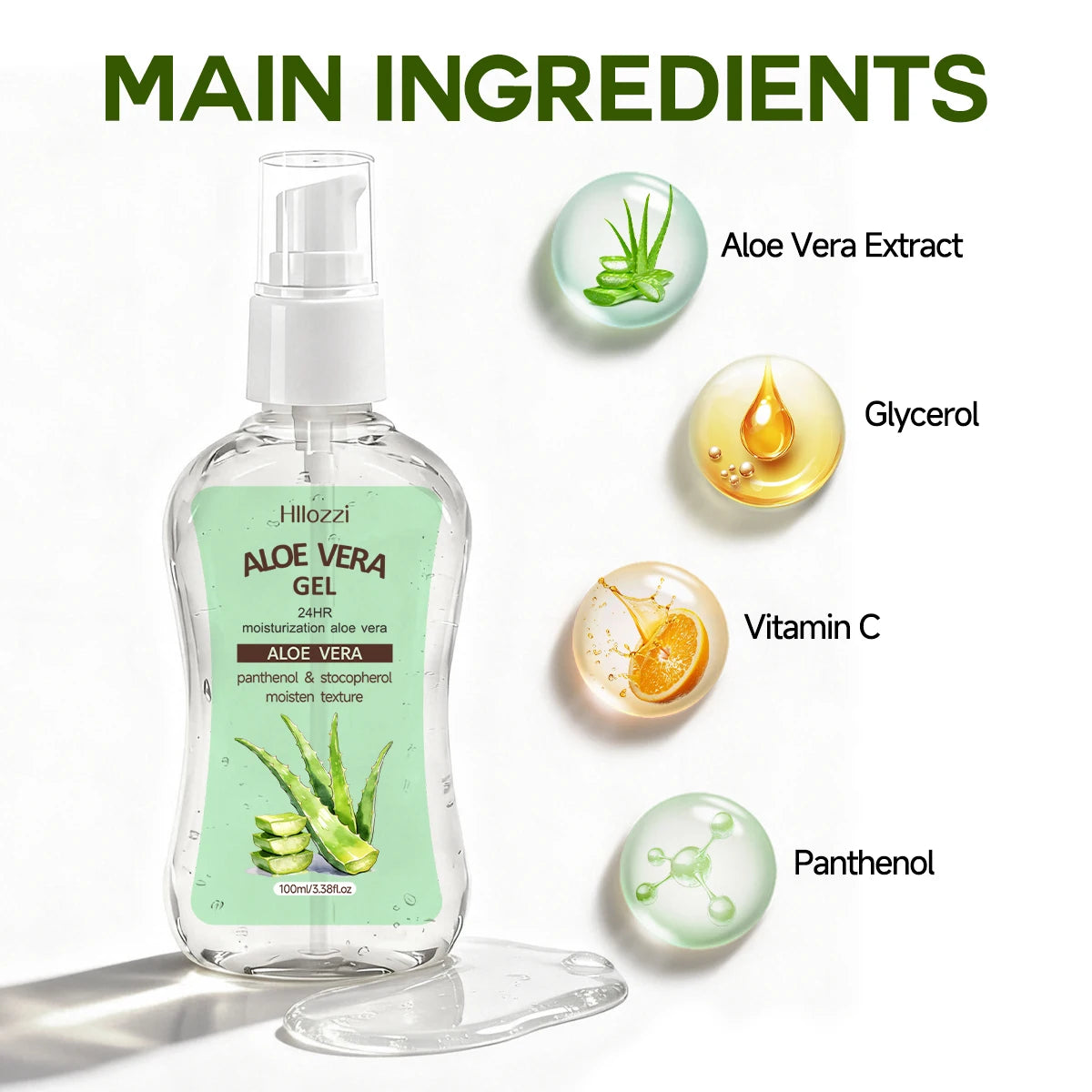 Aloe vera gel and cream are great for after-sun care and skin repair, and are suitable for application after outdoor activities.