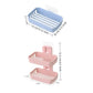 No Punch Wall Mount Soap Box Wheat Straw Suction Cup Non Trace Stick Soap Holder Drainage Bathroom Accessory
