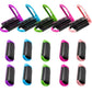 Portable Travel Folding Hair Brush With Mirror Compact Pocket Size Comb ABS Heat-Resistant Folding Comb Portable Dual-Use