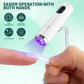 Nailpop UV Light with Stanp Handheld Mini Nail Cure Lamp Portable Rechargeable Nail Dryer Fast Curing for Gel Polish Glue Gel