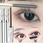 Steel Tube Mascara-Special Spiral Brush Waterproof Long Lasting Silk Fiber Mascara Keep Each Eyelash Curled for Long Time Makeup
