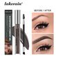 Lakerain Waterproof Eyebrow Gel Smudge-Proof Quick Dry Long-Lasting Hold Makeup High Pigmentation Silky Gel Texture Eyebrow Gel