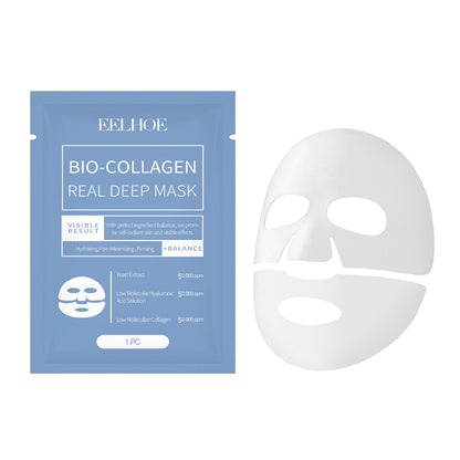 EELHOE Bio Collagen Real Deep Mask Shrink Pores Deep Hydrating Overnight Face Mask Moisturizing Refreshing Brightening Skin Care